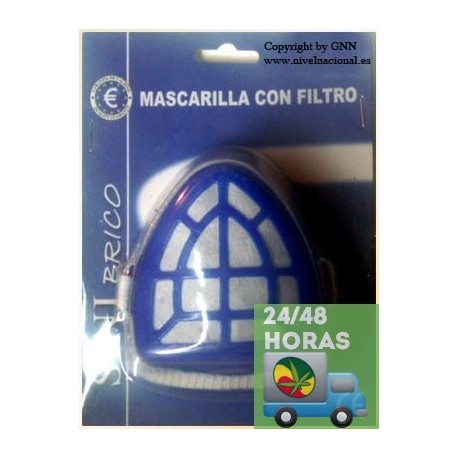 2 Mascarillas de Proteccion con Filtro